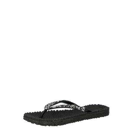 Ilse Jacobsen ILSE JACOBSEN Teenslipper zwart / wit