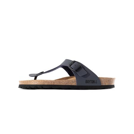 Bayton Bayton Teenslippers Mercure marine / zwart