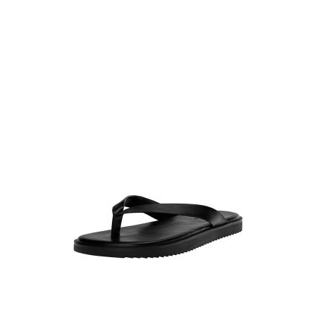 Pull&Bear Pull&Bear Teenslippers zwart
