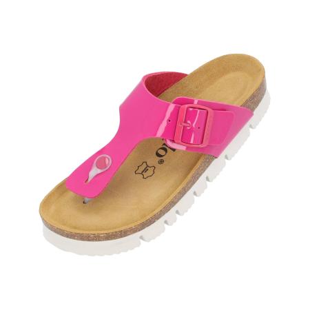 Palado Palado Teenslipper Kos karamel / fuchsia