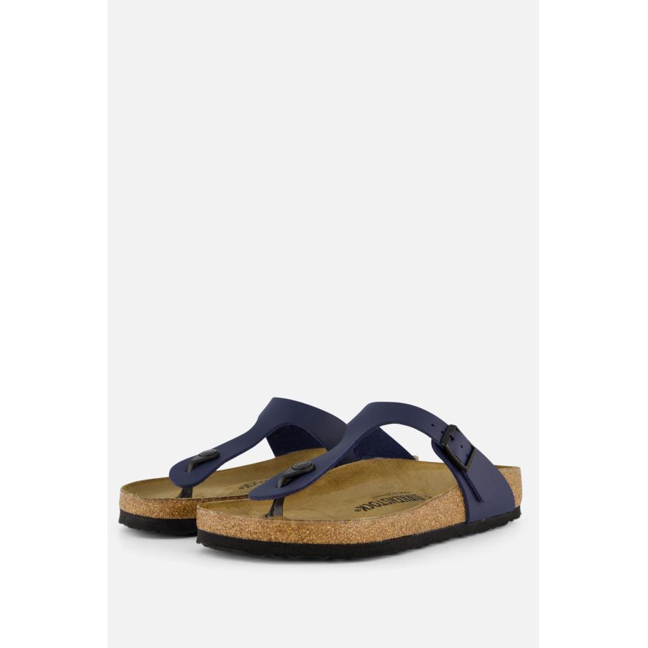 Birkenstock Gizeh Slippers blauw Synthetisch Blauw