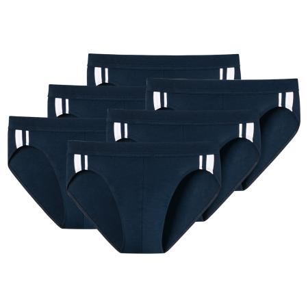 Schiesser SCHIESSER Slip donkerblauw / wit