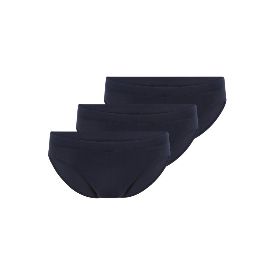 Schiesser uncover by SCHIESSER Slip 3-Pack Uncover donkerblauw -