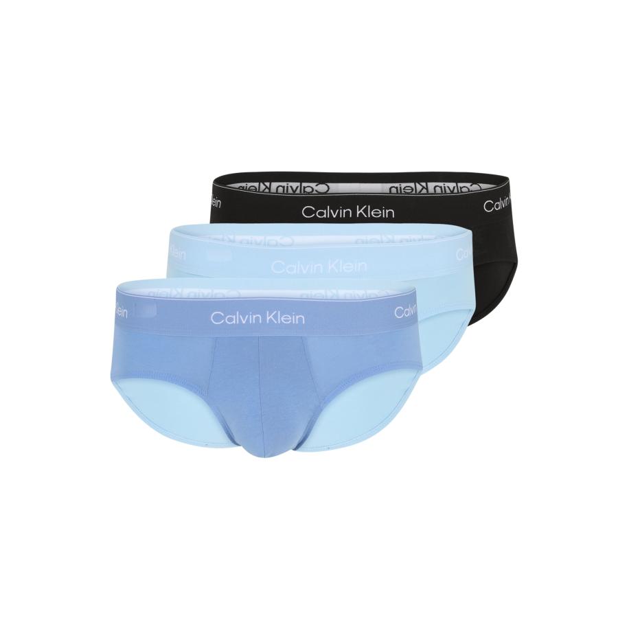 Calvin Klein Calvin Klein Underwear Slip blauw / lichtblauw / zwart / offwhite -