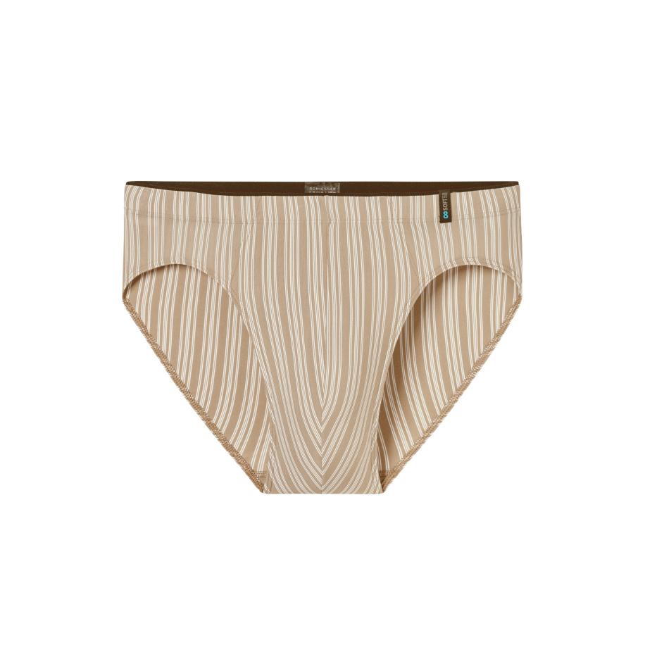 Schiesser SCHIESSER Slip Long Life Soft beige gemêleerd -