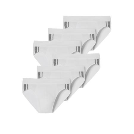 Schiesser SCHIESSER Slip grijs / wit