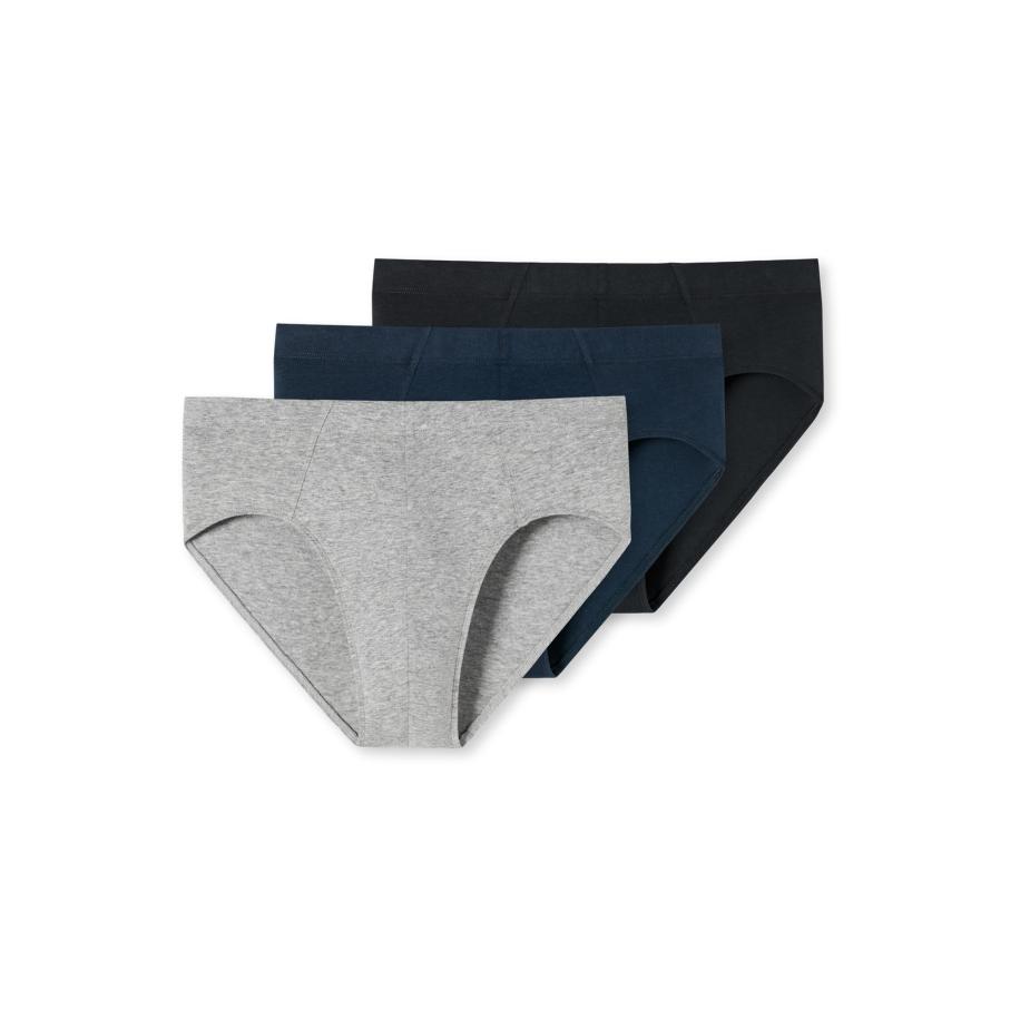 Schiesser SCHIESSER Slip navy / grijs / zwart -