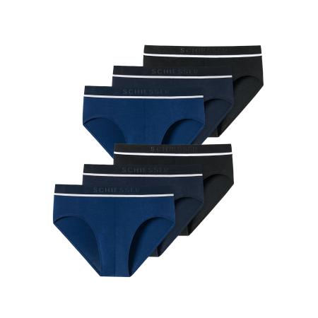 Schiesser SCHIESSER Slip 95/5 Organic Cotton zwart