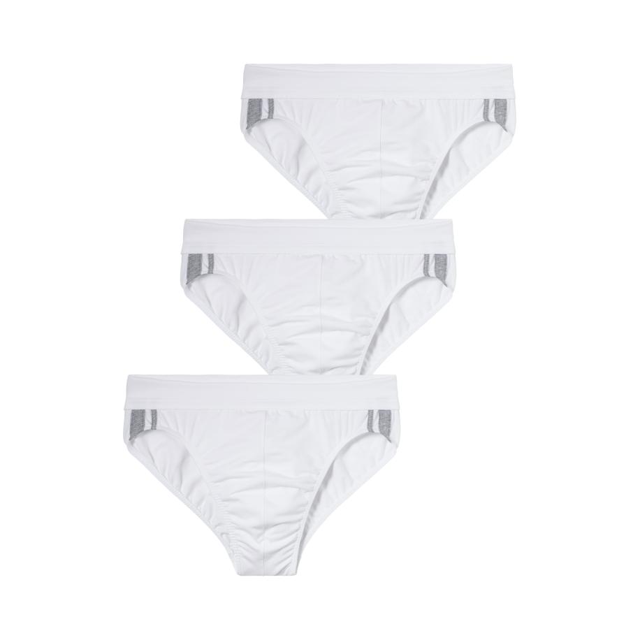 Schiesser SCHIESSER Slip donkergrijs / offwhite -