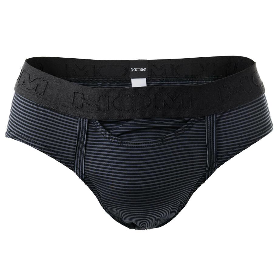 HOM HOM Slip Simon grijs / zwart -
