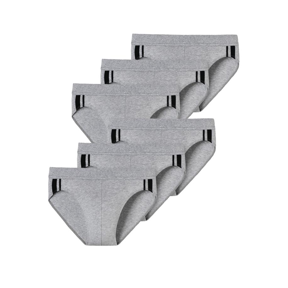 Schiesser SCHIESSER Slip 95/5 Stretch grijs gemêleerd -