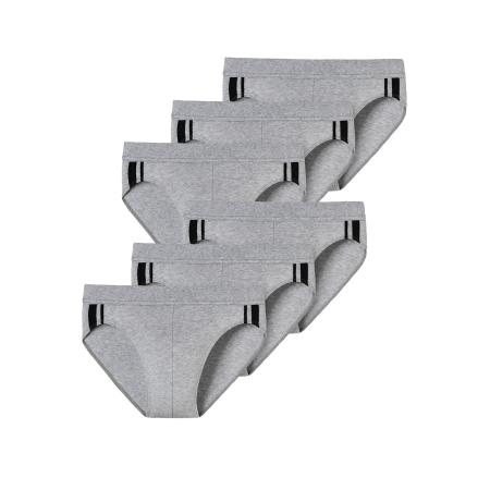 Schiesser SCHIESSER Slip 95/5 Stretch grijs gemêleerd