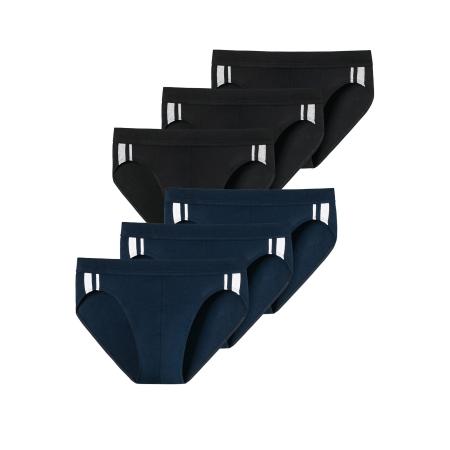 Schiesser SCHIESSER Slip 95/5 Stretch zwart