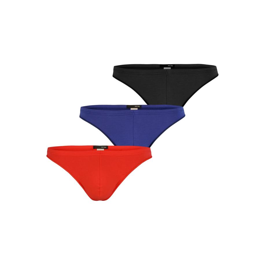 HOM HOM Slip blauw / knalrood / zwart -