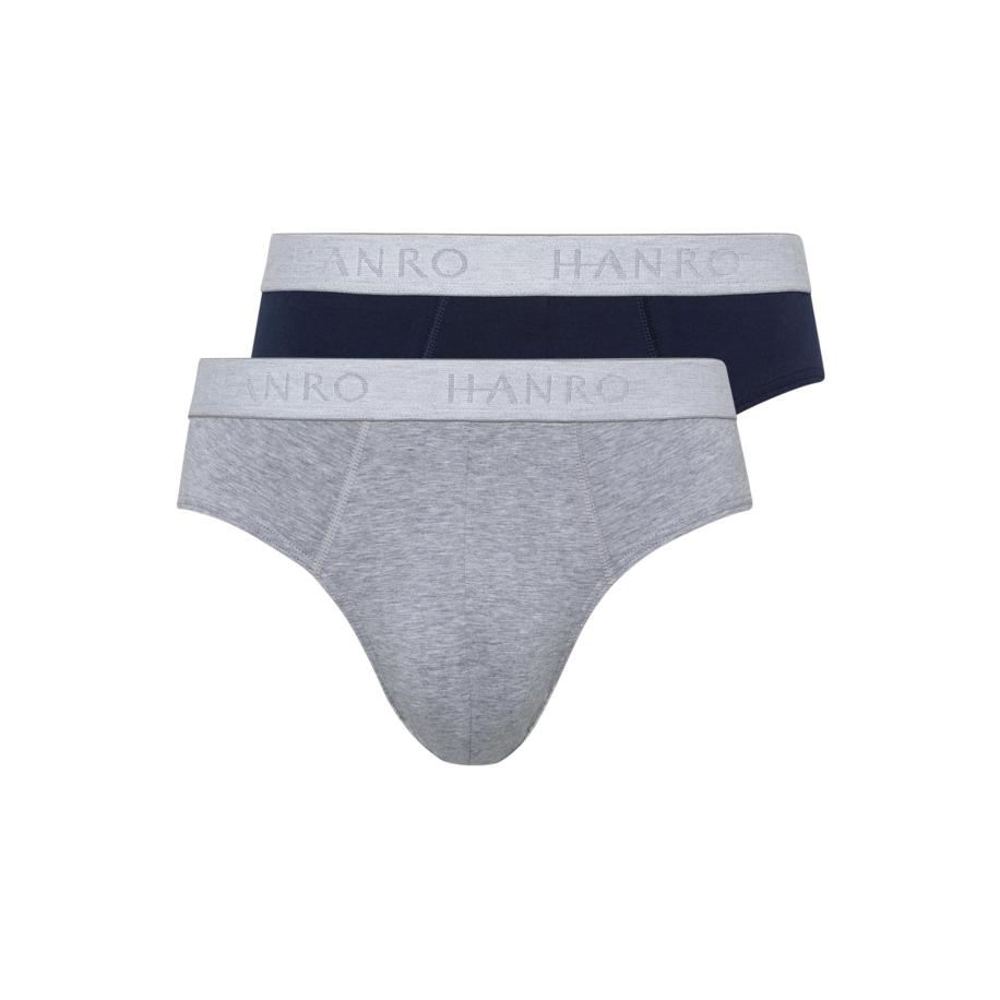 Hanro Hanro Slip Essentials blauw / grijs gemêleerd -