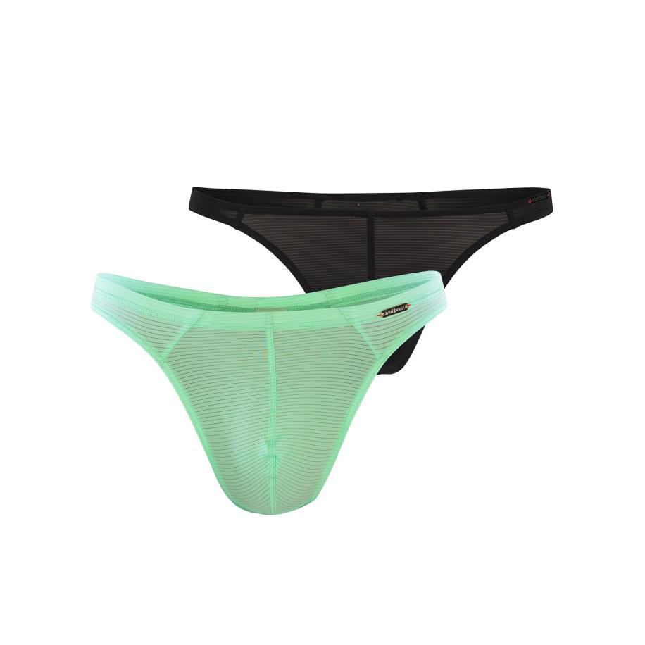 Olaf Benz Olaf Benz Slip RED1201 lichtgroen / zwart -