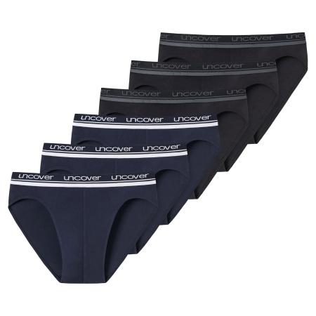 Schiesser uncover by SCHIESSER Slip navy / grijs / zwart / wit