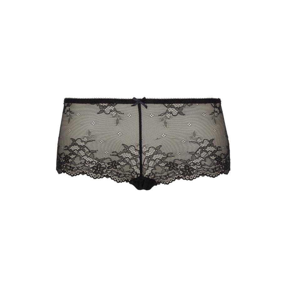 LingaDore LingaDore Broekje DAILY LACE zwart / transparant -
