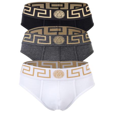 Versace VERSACE Slip goud / grijs gemêleerd / zwart / wit