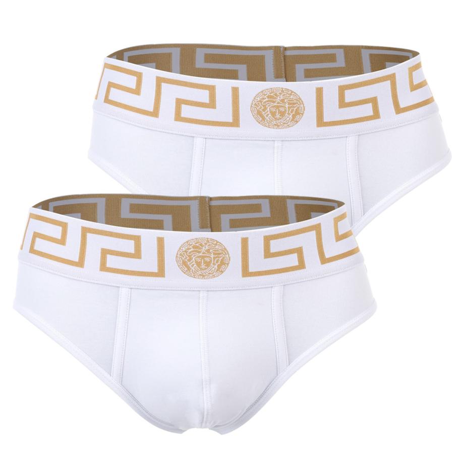 Versace VERSACE Slip goud / wit -