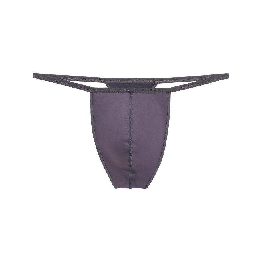 HOM HOM Slip Plumes antraciet -