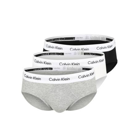 Calvin Klein Calvin Klein Underwear Slip grijs gemêleerd / zwart / wit