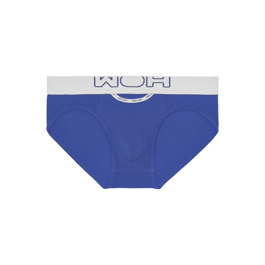 WOH WOH Slip Sexy Fun kobaltblauw / wit -