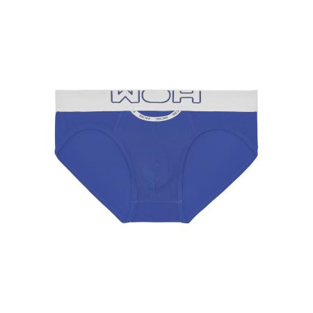 WOH WOH Slip Sexy Fun kobaltblauw / wit