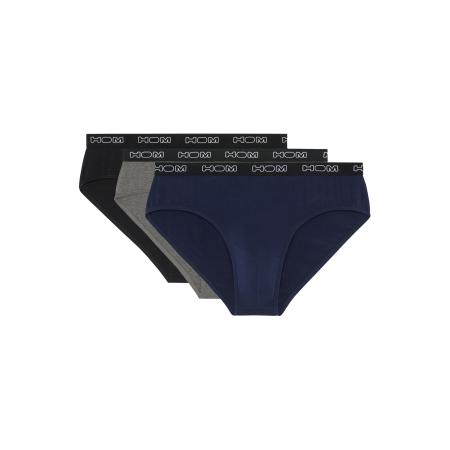 HOM HOM Slip navy / grijs gemêleerd / zwart / wit