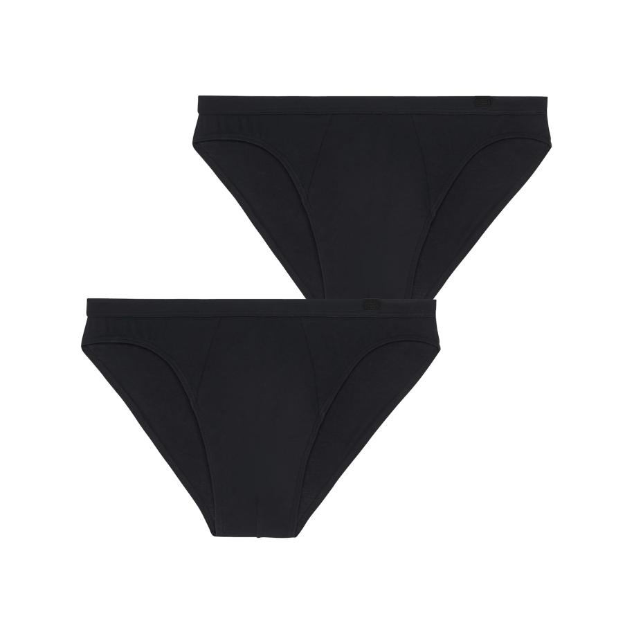 HOM HOM Slip Supreme Cotton zwart -