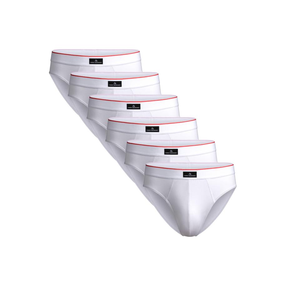 DANISH ENDURANCE DANISH ENDURANCE Slip Classic vuurrood / wit -