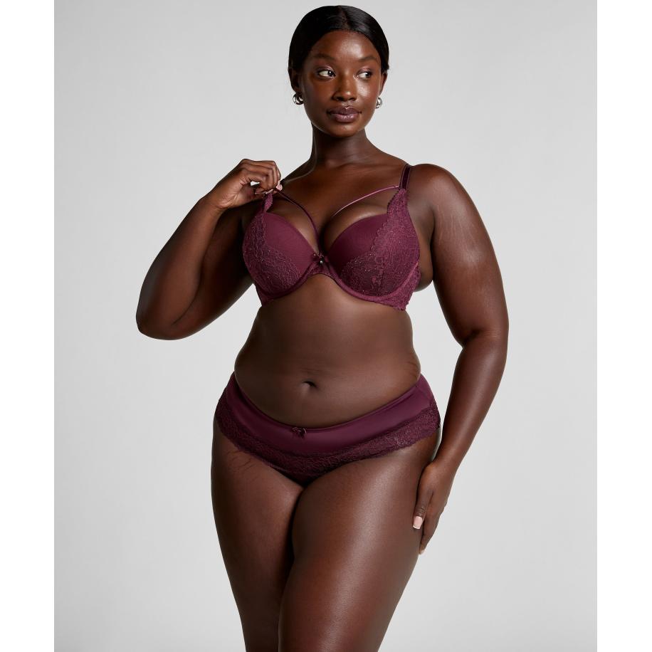 Hunkemöller Paris boxerstring Rood Paars