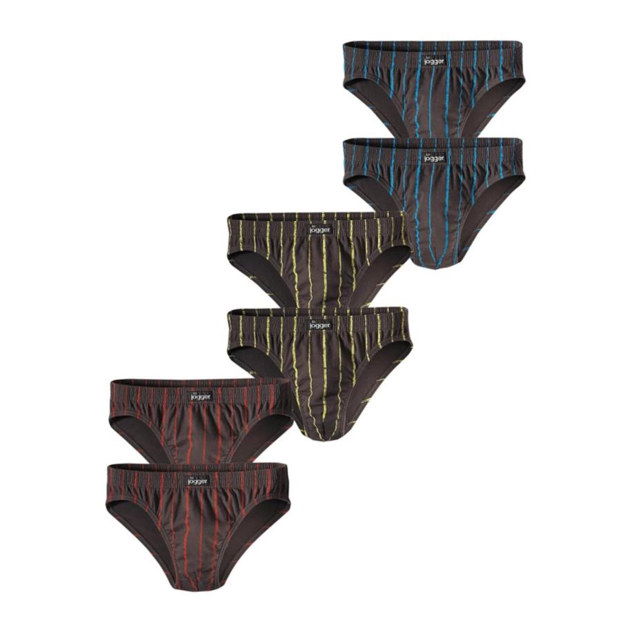 LE JOGGER LE JOGGER Slip blauw / geel / donkergrijs / rood -