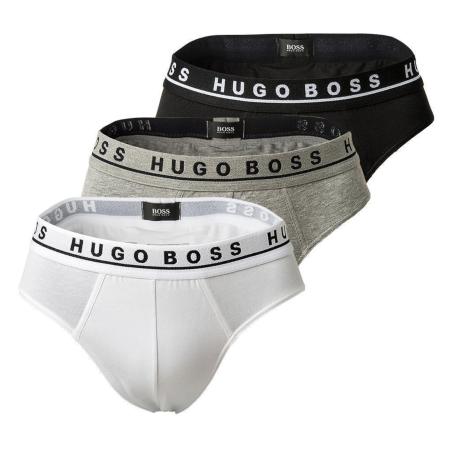 Hugo Boss BOSS Slip grijs / zwart / wit