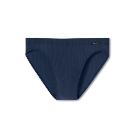 Schiesser SCHIESSER Slip Supermini - Pure Micro blauw