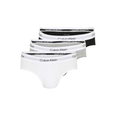 Calvin Klein Calvin Klein Underwear Slip grijs gemêleerd / zwart / offwhite