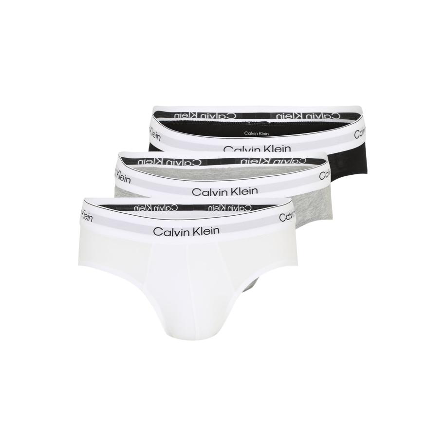 Calvin Klein Calvin Klein Underwear Slip grijs gemêleerd / zwart / offwhite -