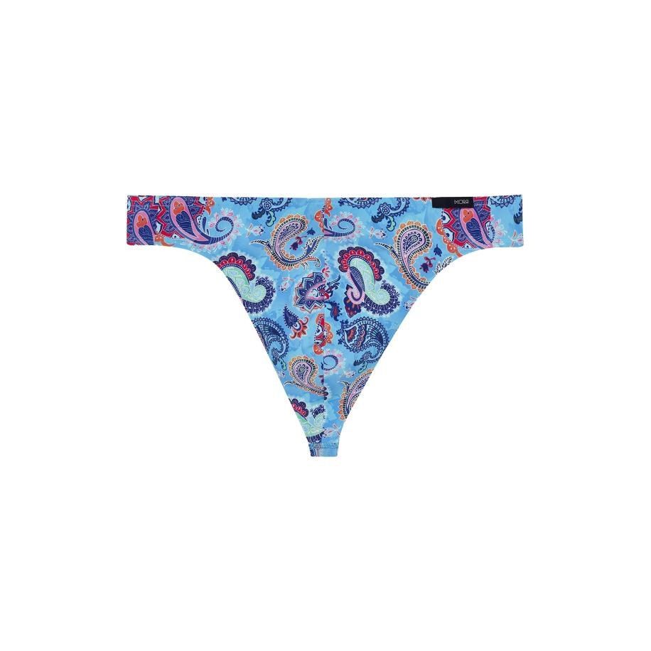 HOM HOM Slip Funky Style HO1 lichtblauw / gemengde kleuren -