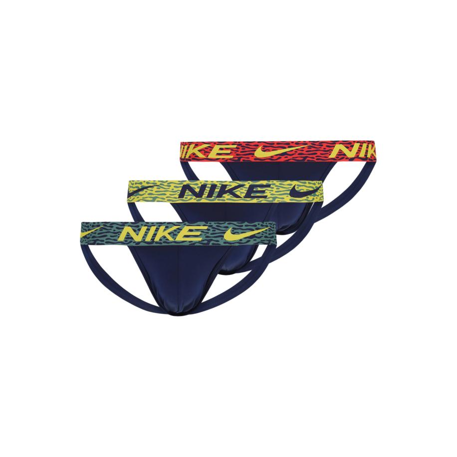 Nike NIKE Underwear Slip donkerblauw / limoen / smaragd / rood -