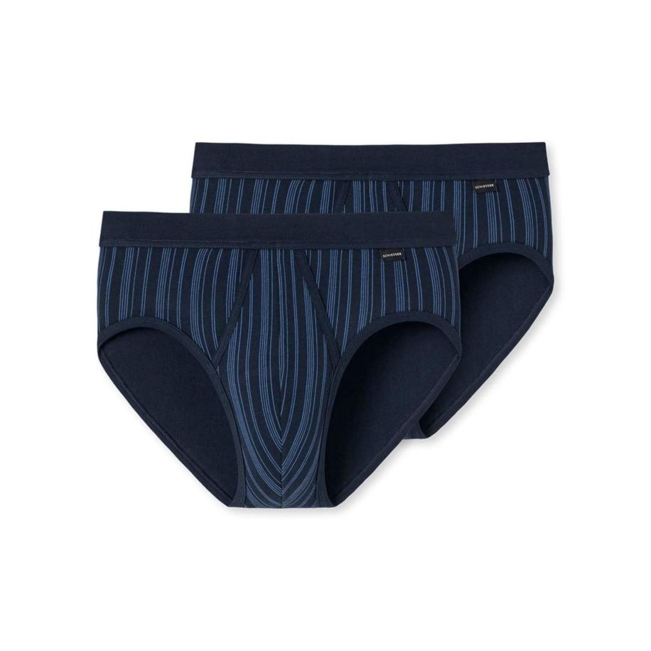 Schiesser SCHIESSER Slip Original Classics blauw / donkerblauw -