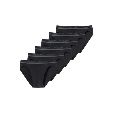 Schiesser SCHIESSER Slip Uncover grijs / zwart