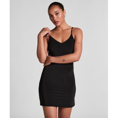 Hunkemöller Gladmakende onderjurk Zwart