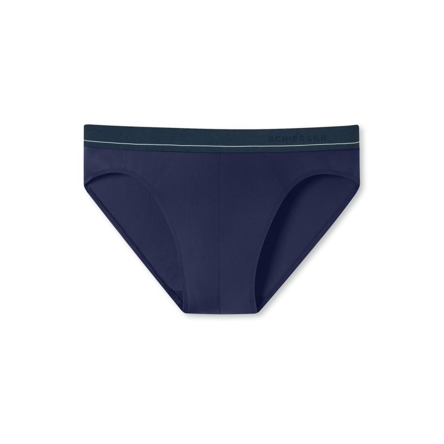 Schiesser SCHIESSER Slip Rio - Pure Micro blauw -