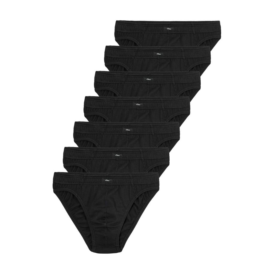 s.Oliver s.Oliver Slip zwart / wit -