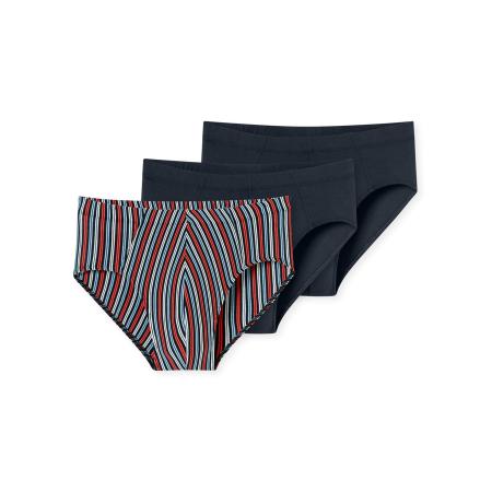 Schiesser SCHIESSER Slip lichtblauw / donkerblauw / rood / wit