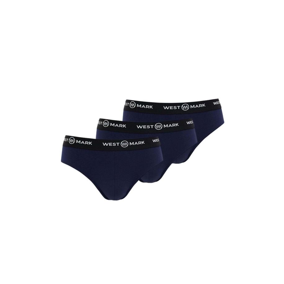 WESTMARK LONDON WESTMARK LONDON Slip BRIEF blauw / zwart / wit -