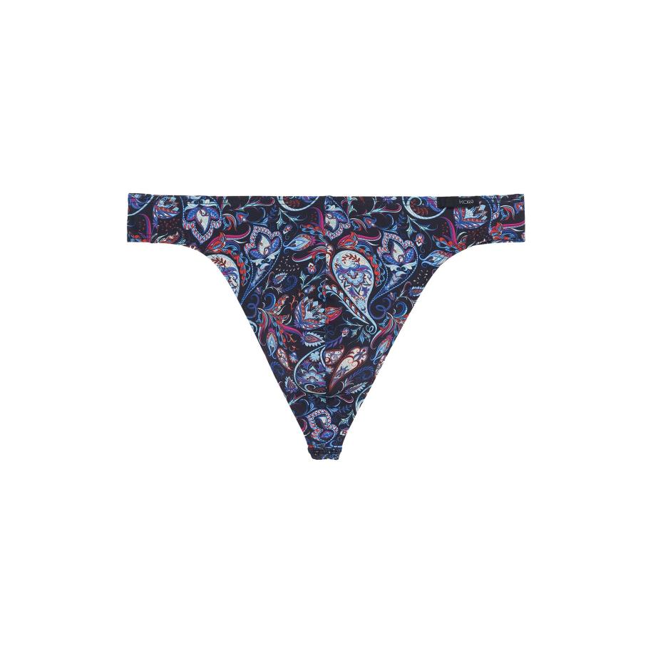 HOM HOM Slip Funky Style HO1 navy / lichtblauw / roestbruin -