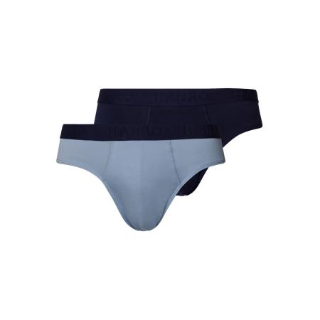 Hanro Hanro Slip Cotton Essentials navy / lichtblauw