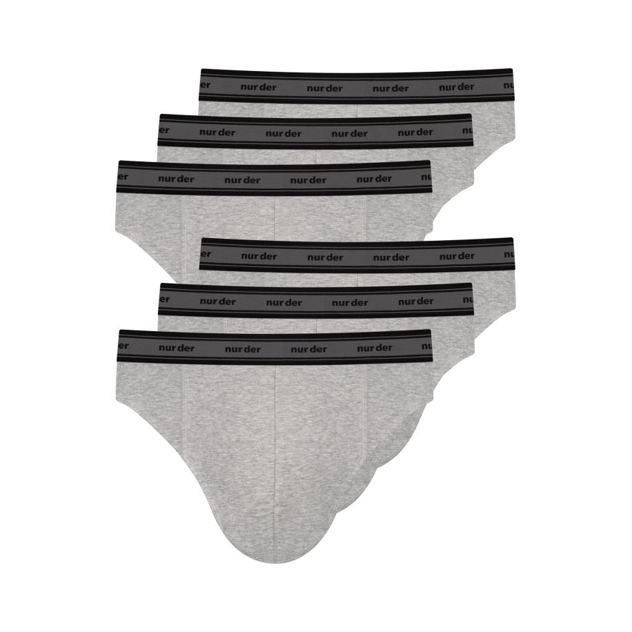 Nur Die Nur Die Slip donkergrijs / grijs gemêleerd / zwart -