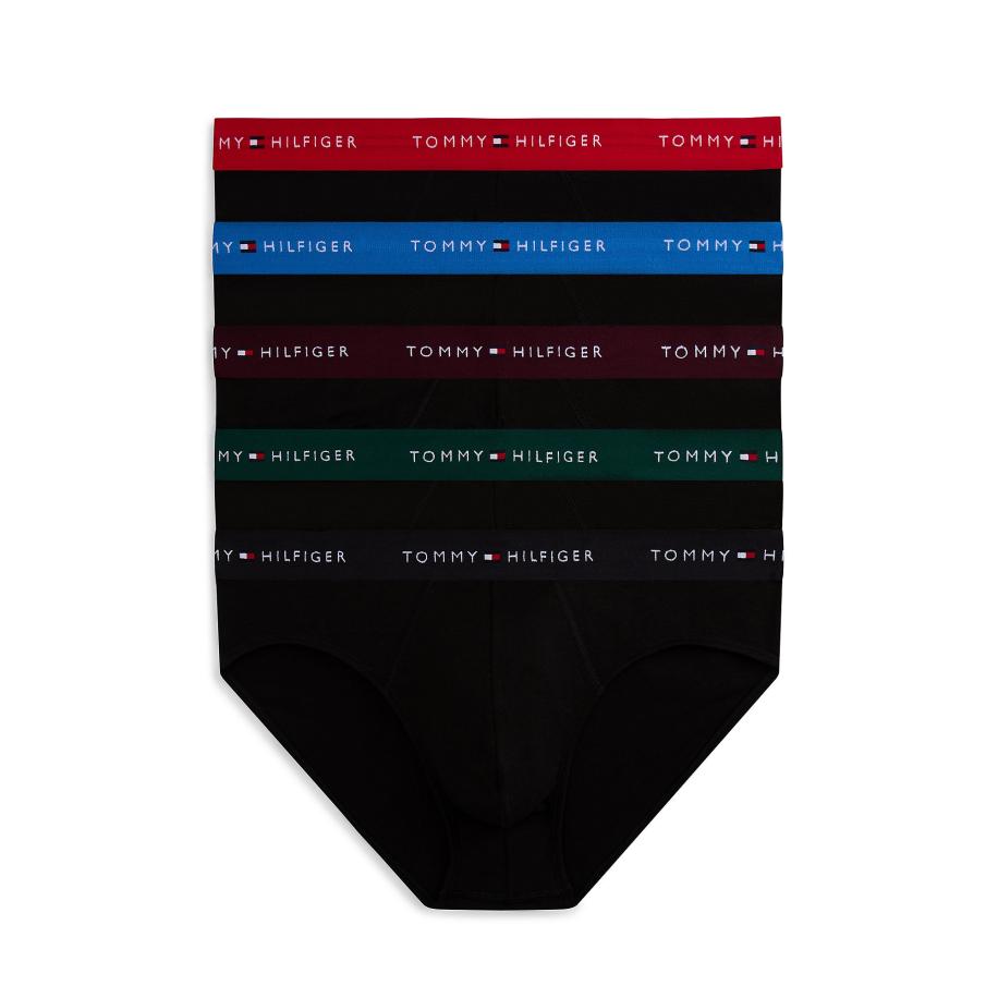 Tommy Hilfiger Underwear Tommy Hilfiger Underwear Slip blauw / donkergroen / rood / donkerrood / zwart -